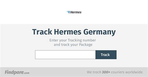 hermes tracking number germany.